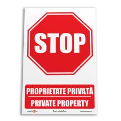 indicator proprietate privata private property <span class=