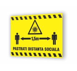 pastrati distanta sociala 1.5m